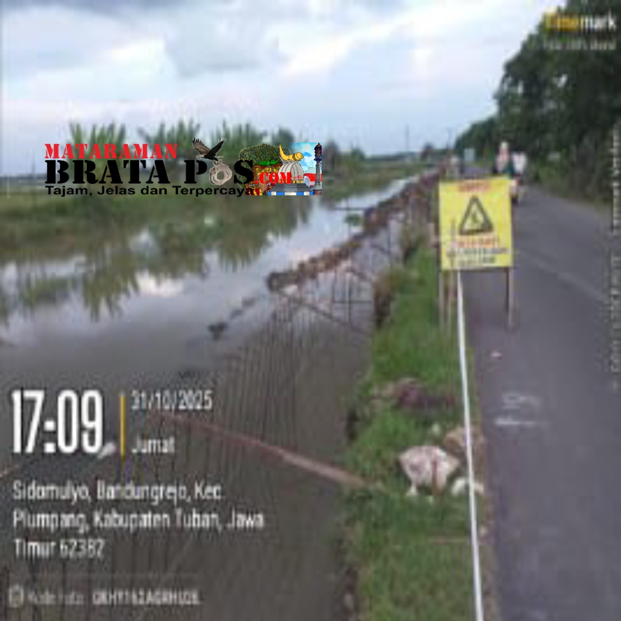 Proyek TPT di Desa Bandungrejo Tuban Disorot: Pemasangan Saat Tanah Tergenang Diduga Langgar Spesifikasi